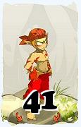 Um personagem do jogo Dofus, Roublard-Ar, de nivel 41