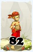 A Dofus character, Sacrier-Air, by level 82