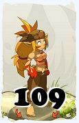 Um personagem do jogo Dofus, Sacrier-Ar, de nivel 109