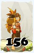 Um personagem do jogo Dofus, Sacrier-Ar, de nivel 156