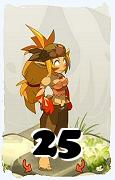 Um personagem do jogo Dofus, Sram-Ar, de nivel 25