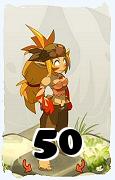 Um personagem do jogo Dofus, Sacrier-Ar, de nivel 50