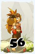 Um personagem do jogo Dofus, Sacrier-Ar, de nivel 56