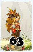 A Dofus character, Sacrier-Air, by level 63