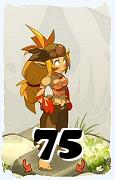 A Dofus character, Sacrier-Air, by level 75