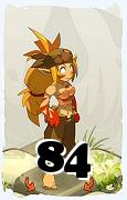 Um personagem do jogo Dofus, Sacrier-Ar, de nivel 84