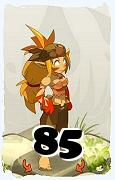 Um personagem do jogo Dofus, Sacrier-Ar, de nivel 85