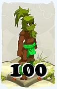 Un personnage du jeu Dofus, Iop-Air, au niveau 100