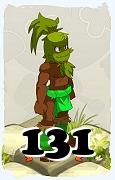 Un personnage du jeu Dofus, Sadida-Air, au niveau 131