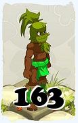 A Dofus character, Sadida-Air, by level 163