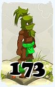 A Dofus character, Sadida-Air, by level 173