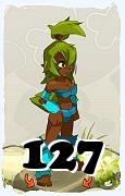 A Dofus character, Sadida-Air, by level 127