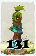 Un personnage du jeu Dofus, Roublard-Air, au niveau 131