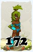 Um personagem do jogo Dofus, Ecaflip-Ar, de nivel 172