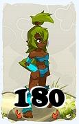 A Dofus character, Sadida-Air, by level 180