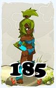 A Dofus character, Masqueraider-Air, by level 185