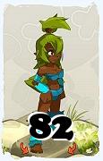 Un personnage du jeu Dofus, Sadida-Air, au niveau 82