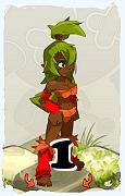 Um personagem do jogo Dofus, Cra-Ar, de nivel 1