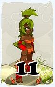 A Dofus character, Sadida-Air, by level 11