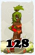 Un personnage du jeu Dofus, Sadida-Air, au niveau 128