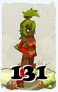 Un personnage du jeu Dofus, Sadida-Air, au niveau 131