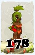 A Dofus character, Sadida-Air, by level 178