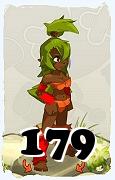 A Dofus character, Sadida-Air, by level 179