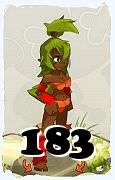 A Dofus character, Sadida-Air, by level 183