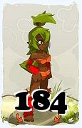 A Dofus character, Sadida-Air, by level 184