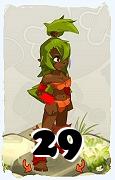 A Dofus character, Sadida-Air, by level 29