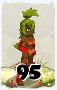 Um personagem do jogo Dofus, Sadida-Ar, de nivel 95