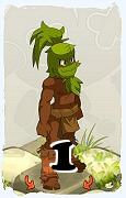 Um personagem do jogo Dofus, Sadida-Ar, de nivel 1