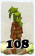 Un personaje del juego Dofus, Feca-Aire, de nivel 108