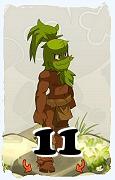 Un personnage du jeu Dofus, Iop-Air, au niveau 11