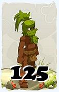 Un personaje del juego Dofus, Sadida-Aire, de nivel 125