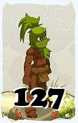 Um personagem do jogo Dofus, Sadida-Ar, de nivel 127