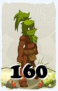 Um personagem do jogo Dofus, Sadida-Ar, de nivel 160