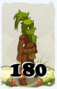 Um personagem do jogo Dofus, Sadida-Ar, de nivel 180