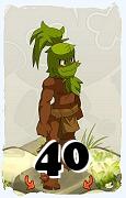 Um personagem do jogo Dofus, Sadida-Ar, de nivel 40