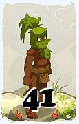 Un personnage du jeu Dofus, Sadida-Air, au niveau 41