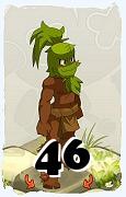 Um personagem do jogo Dofus, Sadida-Ar, de nivel 46