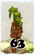 Un personnage du jeu Dofus, Sadida-Air, au niveau 63