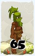 Um personagem do jogo Dofus, Sadida-Ar, de nivel 65