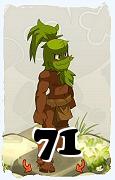 Un personnage du jeu Dofus, Enutrof-Air, au niveau 71