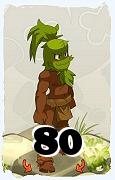 Un personnage du jeu Dofus, Sram-Air, au niveau 80