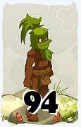 Un personaje del juego Dofus, Sadida-Aire, de nivel 94