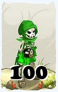 Um personagem do jogo Dofus, Sram-Ar, de nivel 100