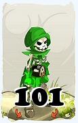 Um personagem do jogo Dofus, Sram-Ar, de nivel 101