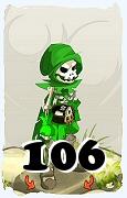 Um personagem do jogo Dofus, Sram-Ar, de nivel 106