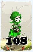 Um personagem do jogo Dofus, Sram-Ar, de nivel 108